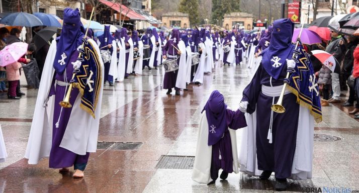 Procesión de las Siete Palabras de Jesús en la Cruz. /Ana Isla