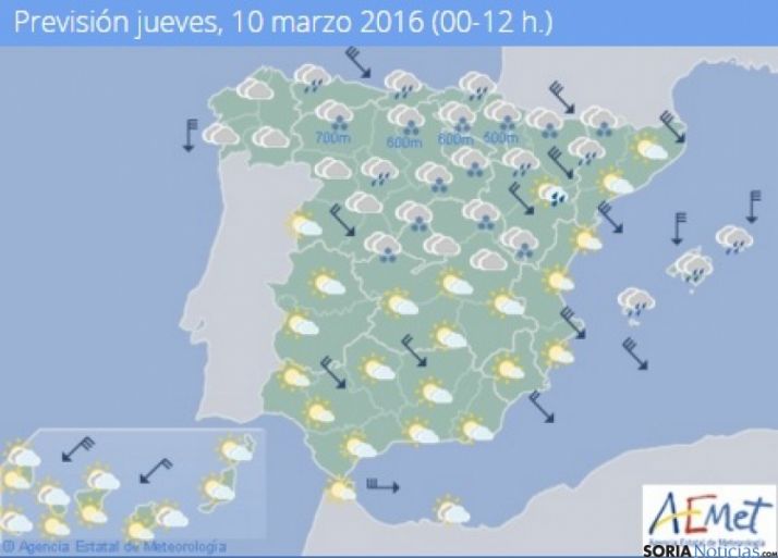 Vuelve la nieve este jueves