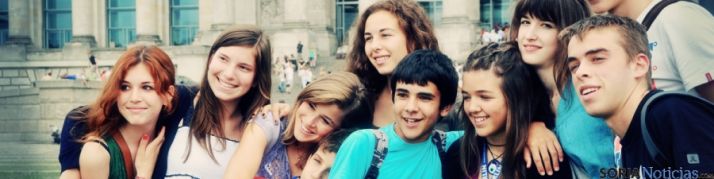 Los escolares están diez semanas de intercambio en Canadá.