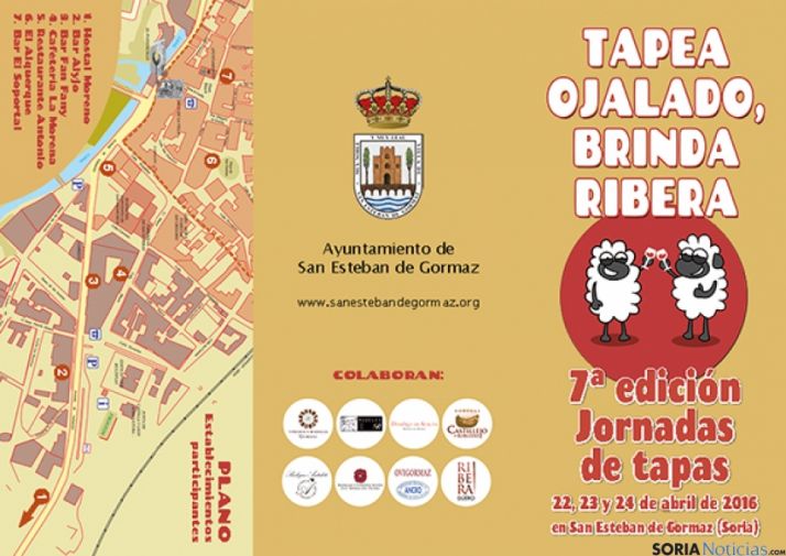 Cartel anunciador del evento gastronómico.