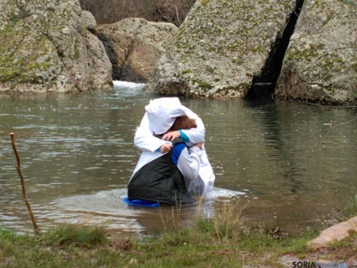 Un momento de la representación.