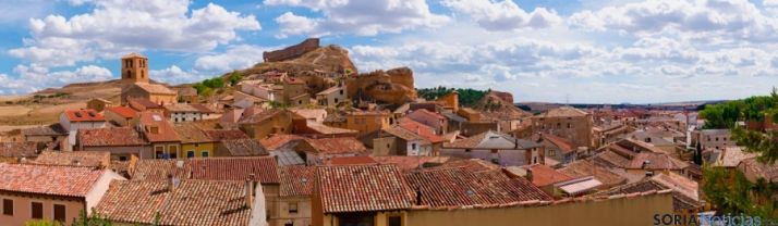 Panorámica de San Esteban de Gormaz.