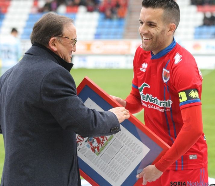 Álvarez y Rubio en el homenaje./SN