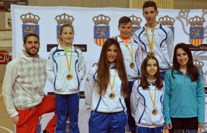 Los sorianos en Alfajarín. /CBS