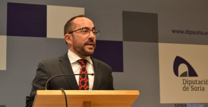 Luis Rey, presidente de la Diputación de Soria