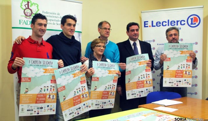 La presentación de la carrera este martes en la sede de FADISO. / SN