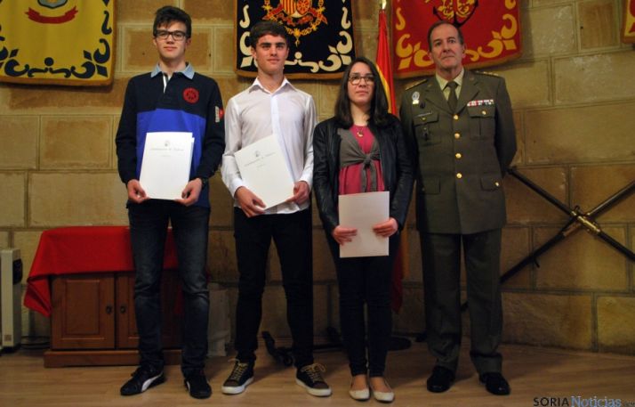 Los premiados, este miércoles. /SN