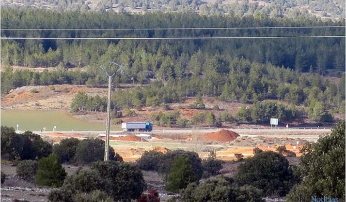 Terrenos previstos para la explotación, según ASDEN.