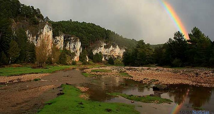 Una bella imagen del Cañón del Río Lobos. / SN
