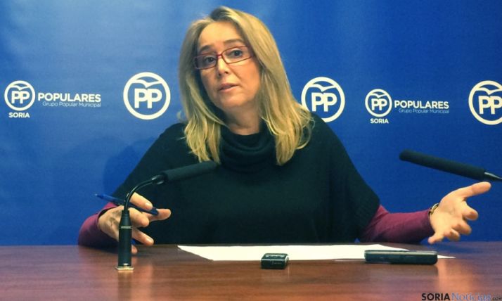 La concejal María José Fuentes./