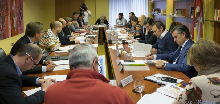 La reunión este lunes. 