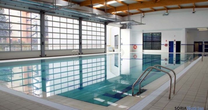 La piscina del polideportivo de la Juventud.