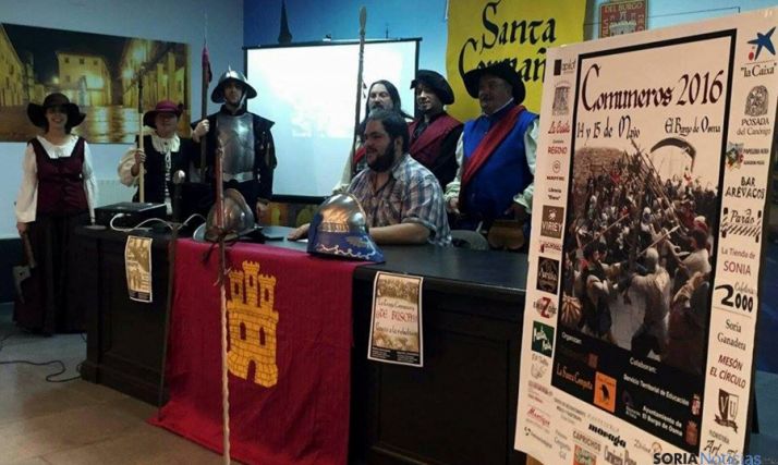 Miembros de La Santa Compaña.