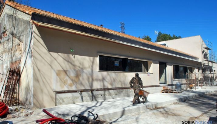 El remozado edificio del Soto Playa este miércoles. / SN