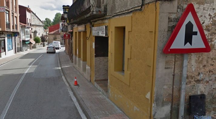 Imagen de la calzada a su paso por la localidad. / GM