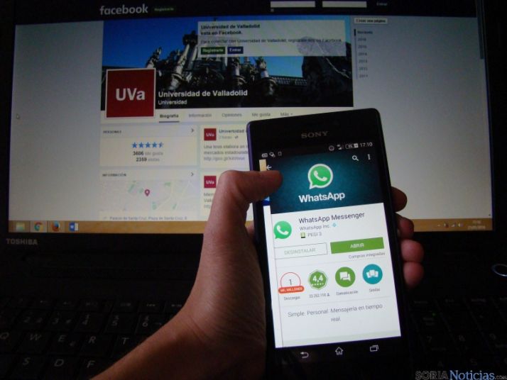  El Campus de Soria analiza el uso de Facebook y WhatsApp con fines académicos