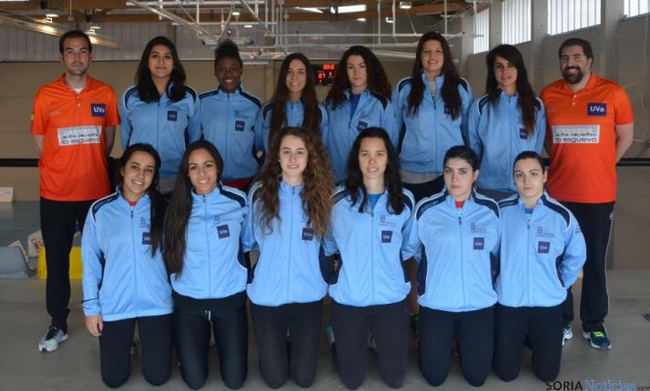 El combinado femenino de la UVa.