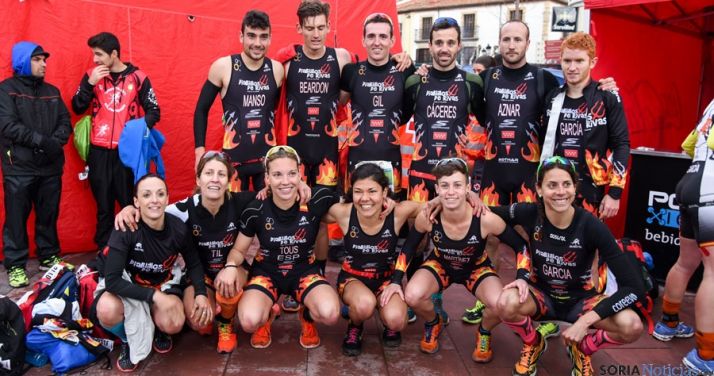 El Triatlón Diablillos gana en Soria. /Ana Isla