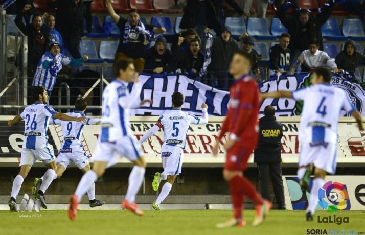 El Leganés ganó en Los Pajaritos por dos goles a uno.