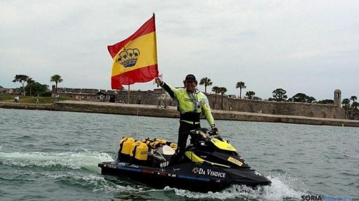 Álvaro de Marichalar, en aguas caribeñas.