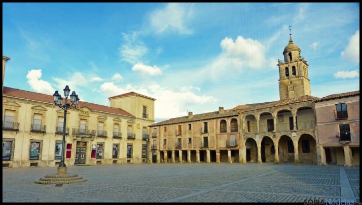 Plaza Mayor de Medinaceli.