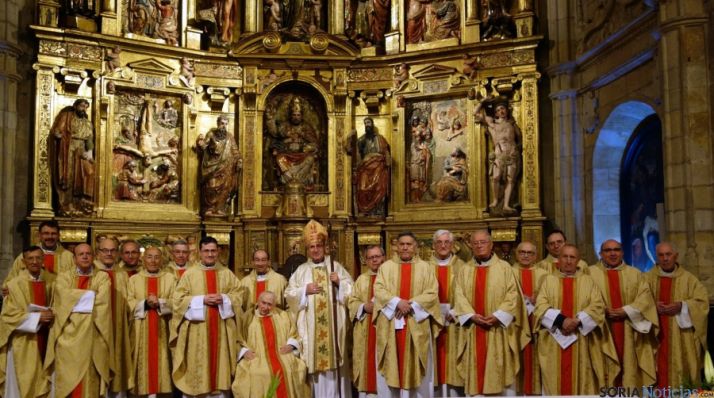 La celebración en la concatedral.
