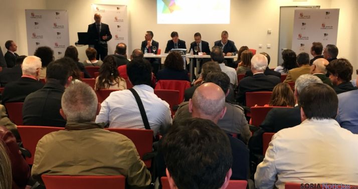 Alonso en su intervención en el BEC./Dip