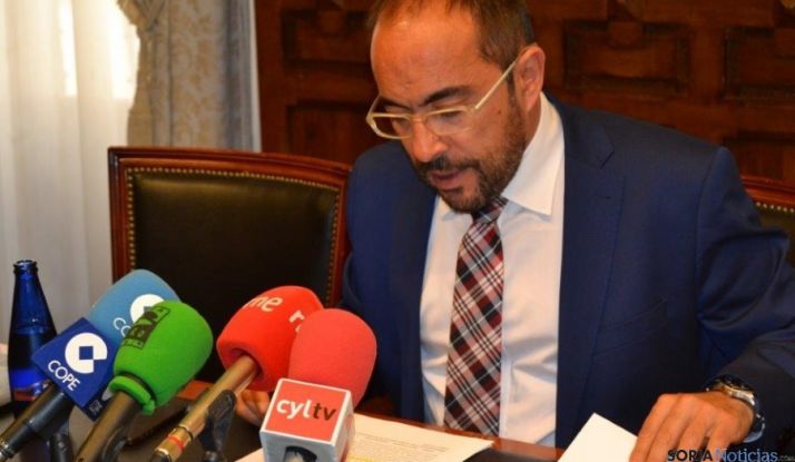 Luis Rey, presidente de la Diputación de Soria