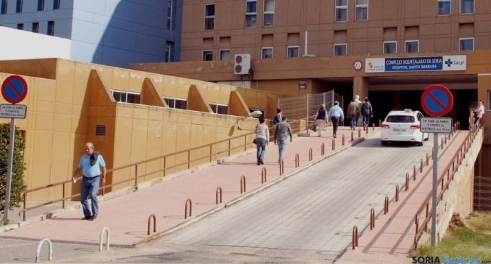 Imagen del hospital de Santa Bárbara de Soria. / SN
