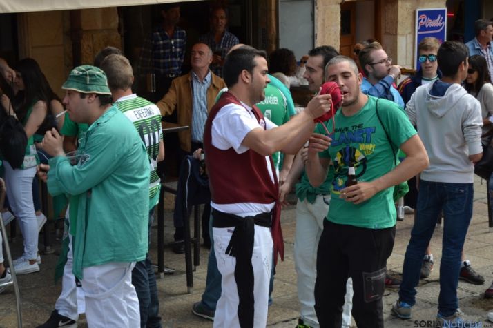 Concentración de Los que Faltaban en la plaza Mayor
