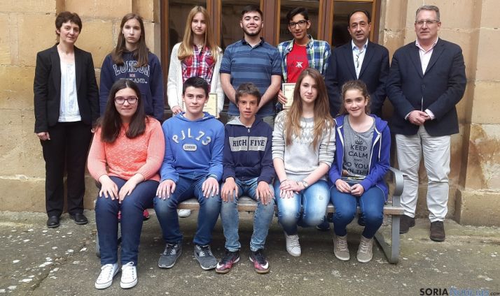 Los ganadores este martes. / Jta.