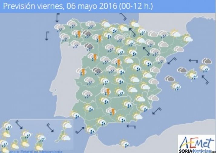 Precipitaciones con tormentas