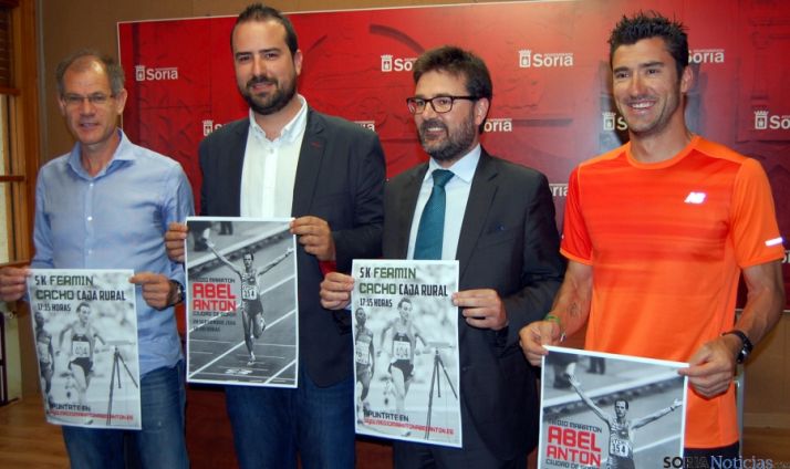 Antón, (izda.), Hernández, Munilla y Andrés. / Ayto.