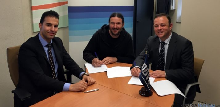 Bermejo (izda.), Rupérez y Velasco.