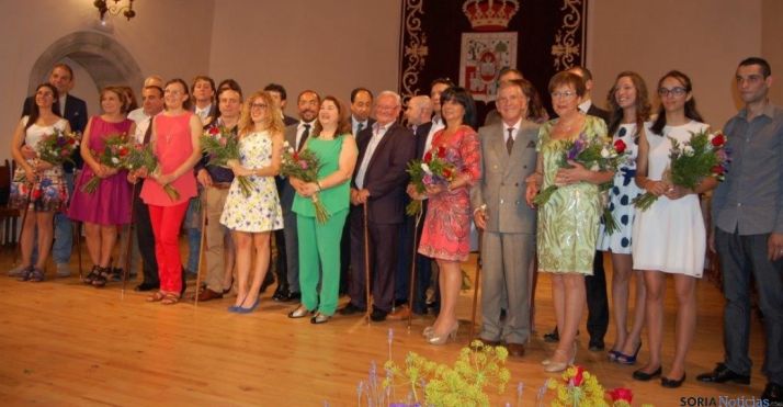 Jurados de Soria en el Homenaje