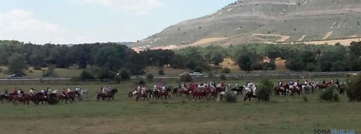 Salida de la Vega de San Millán