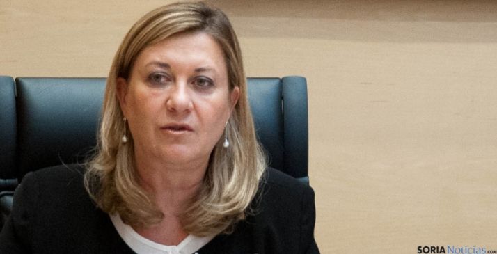 Pilar del Olmo, consejera de Economía y Hacienda.