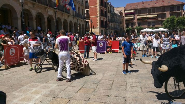 Fiesta de toros en la plaza Mayor