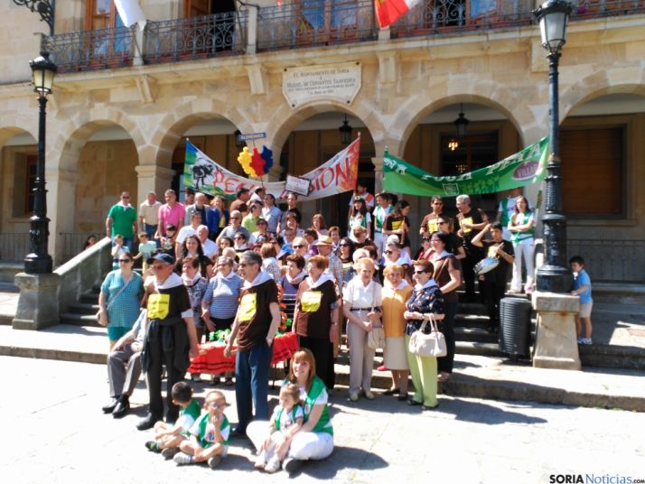 Desfile de la caldera de la Asociación de Alzheimer