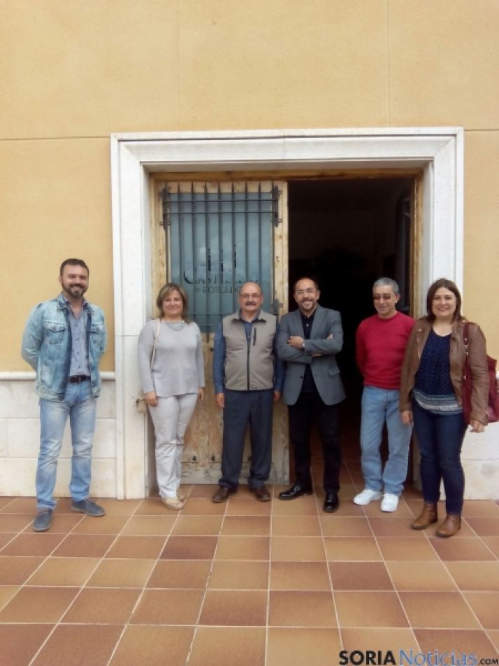 En la bodega Castillejo de Robledo
