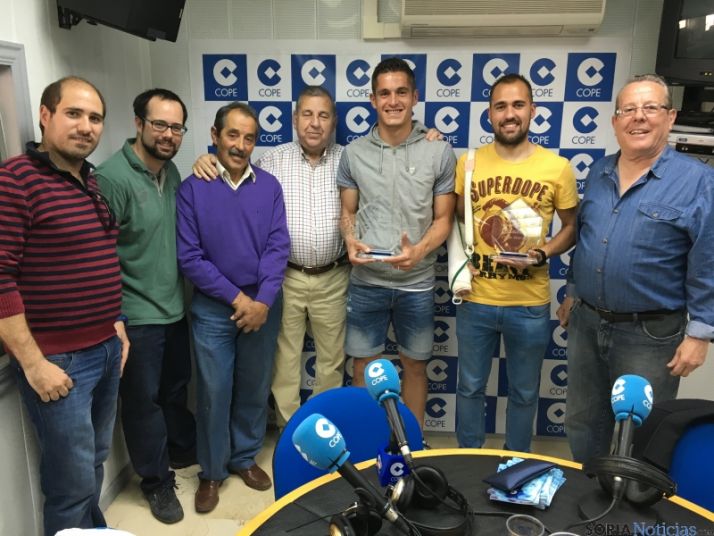 Medina y Pedraz reciben el premio