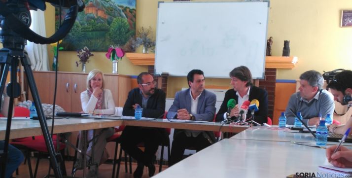 Los  socialistas sorianos presentan la campaña electoral que arranca esta semana