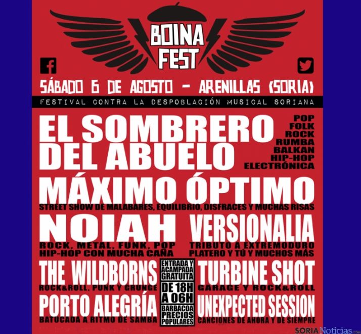 Música variada nuevamente en Arenillas.