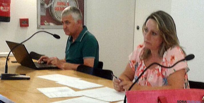 Belén Redondo y José Luis Alonso, de C´s.