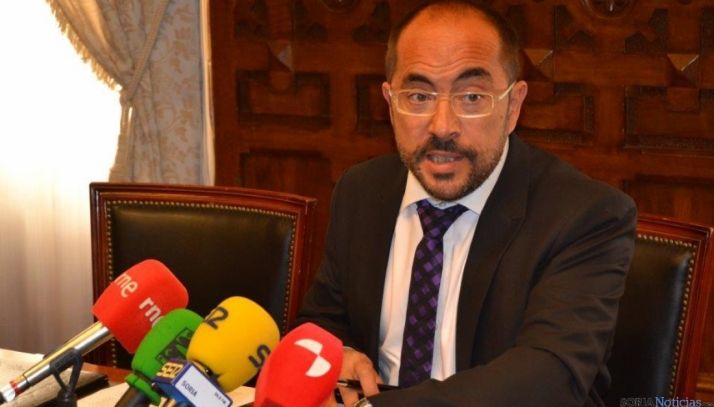 Luis Rey, presidente de la Diputación de Soria