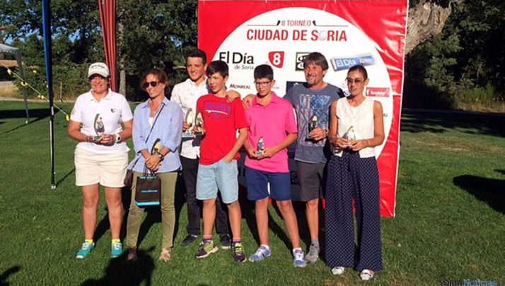 Los ganadores del torneo.