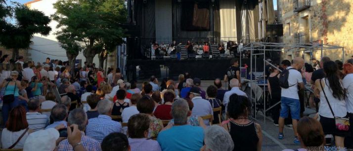 El concierto este sábado en Garray./SN