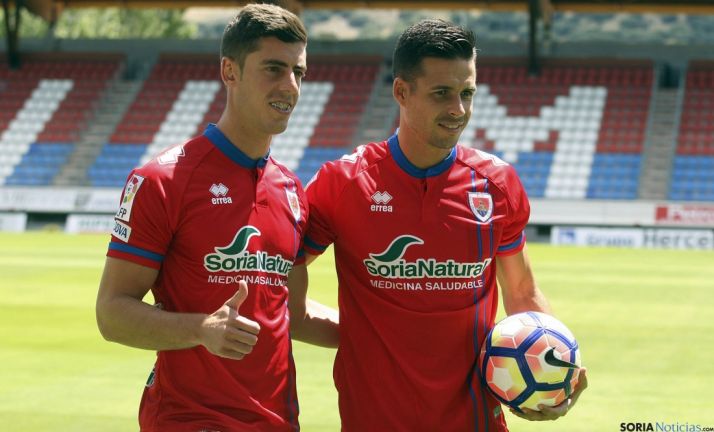 Del Moral (dcha.) y Morillas, este miércoles./SN