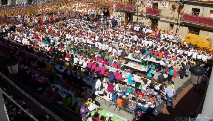 La comida popular de las fiestas./SN
