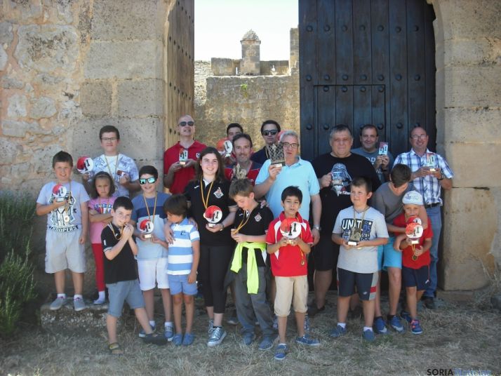 Premiados en el trofeo de ajedrez de Almenar.